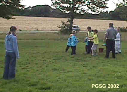 Scouts Run Beaver Tent Pitching Meeting 2002